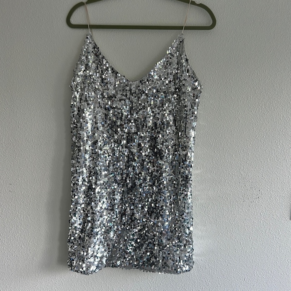 Sequence party mini dress